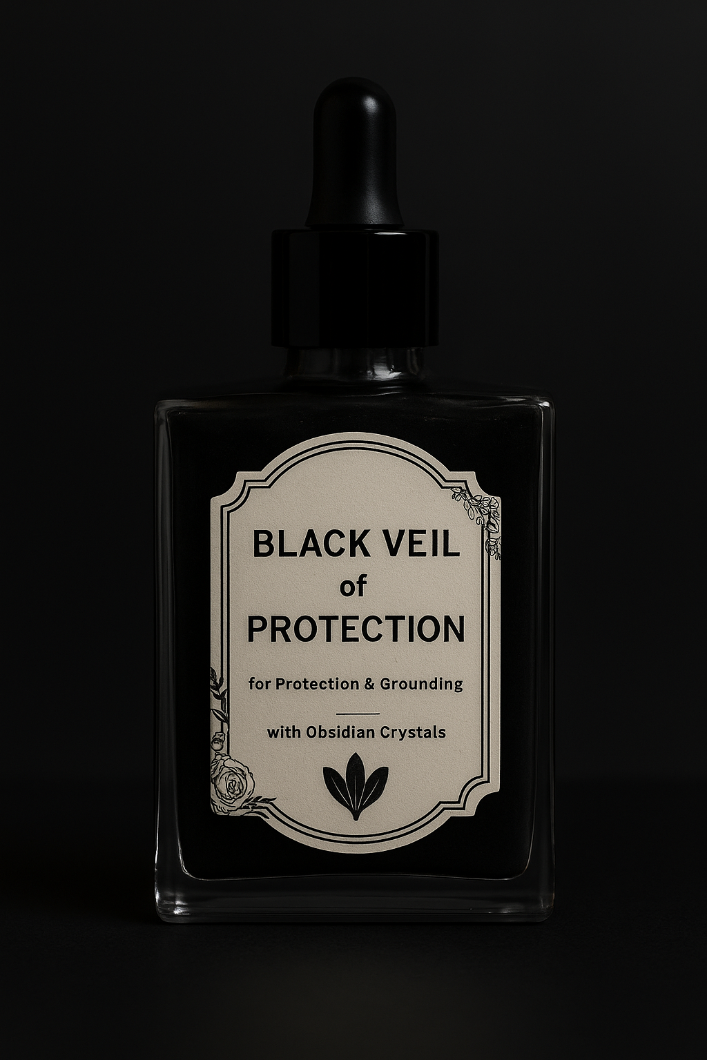 Black Veil of Protection Oil - Guard your glow, cloak your aura.