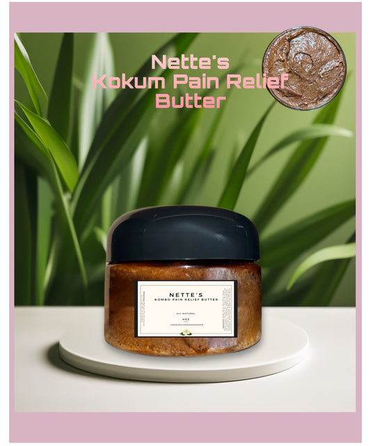 Nette’s Pain Relief Butter – Deeply Nourishing Natural Muscle & Joint Balm